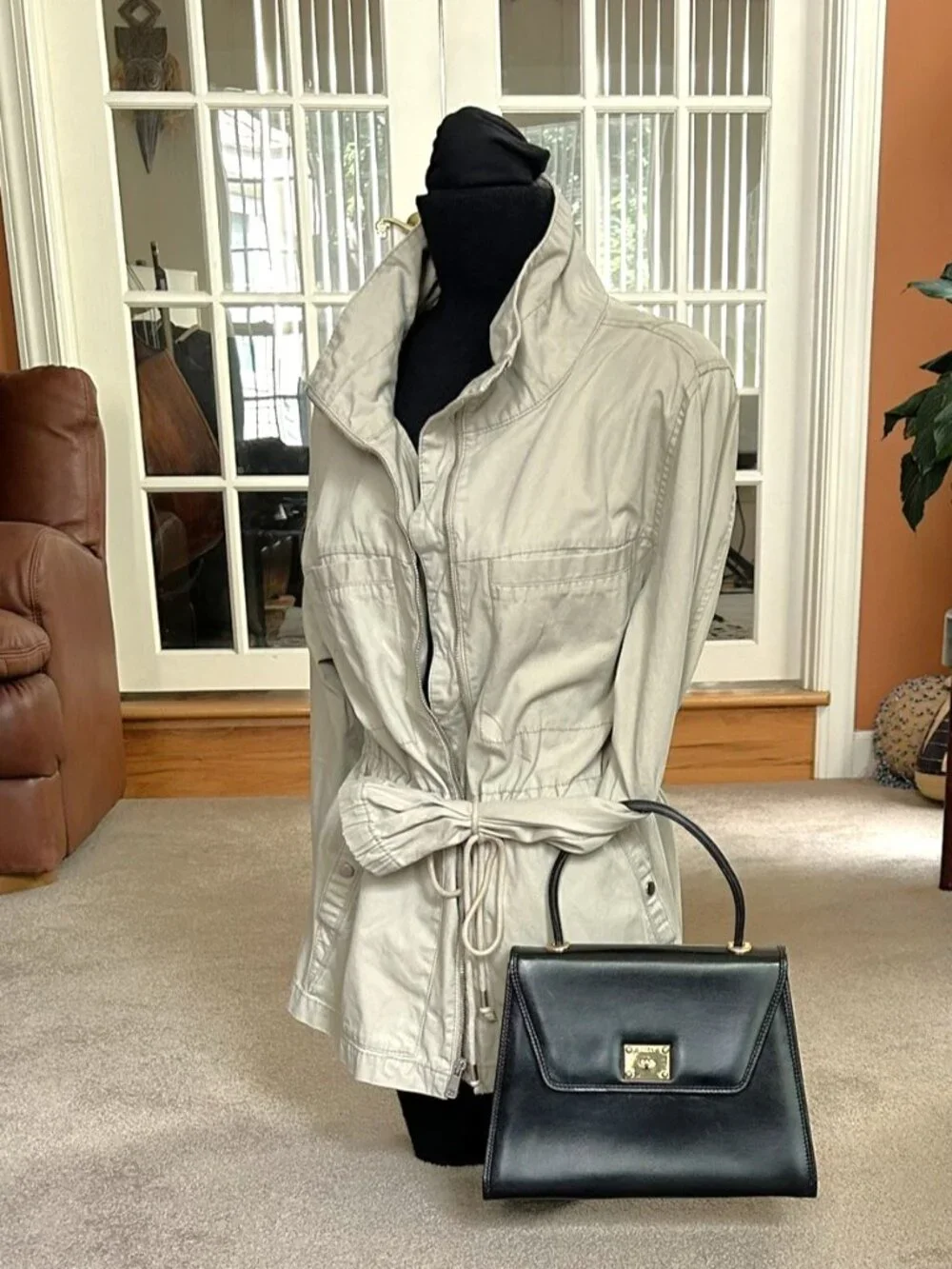 Bally leather top